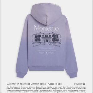 Madhappy Rosewood Miramar Fleece Hoodie